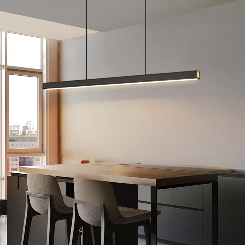 Moderne Inselbeleuchtung kreativer Acryl -Anhängerleuchten für Esszimmer