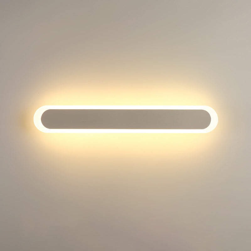 Metal Linear Wall Sconces Contemporary Style 1 Light Wall Light Sconces for Living Room Bedroom