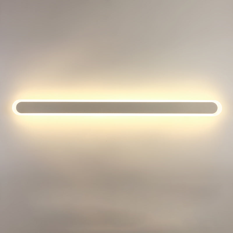 Apliques de pared lineal de metal estilo contemporáneo 1 apliques de luz de pared de luz para dormitorio de sala de estar