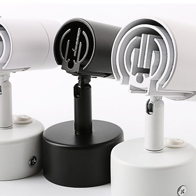 Metal Cylinder Wall Lighting Contemporary Style 1 Light Wall Lighting Ideas