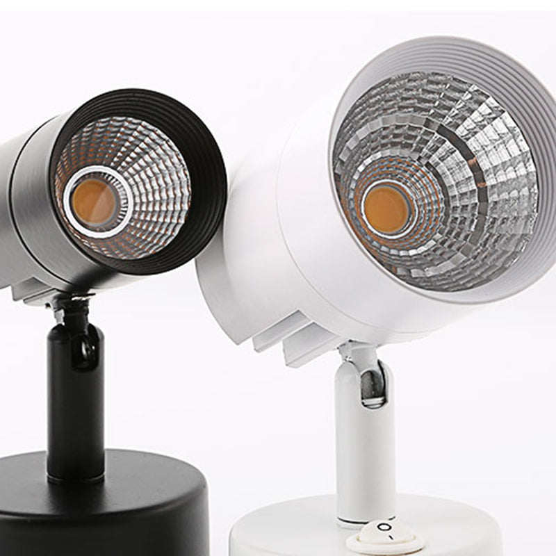 Metal Cylinder Wall Lighting Contemporary Style 1 Light Wall Lighting Ideas