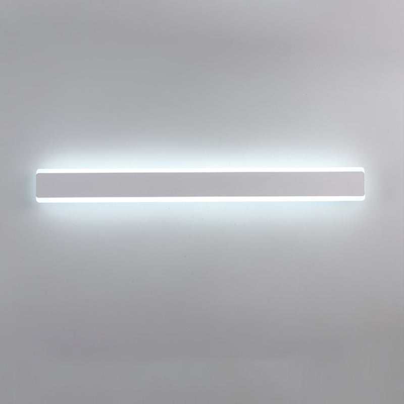 Metal Linear Wall Sconces Contemporary Style 1 Light Wall Light Fixture for Living Room