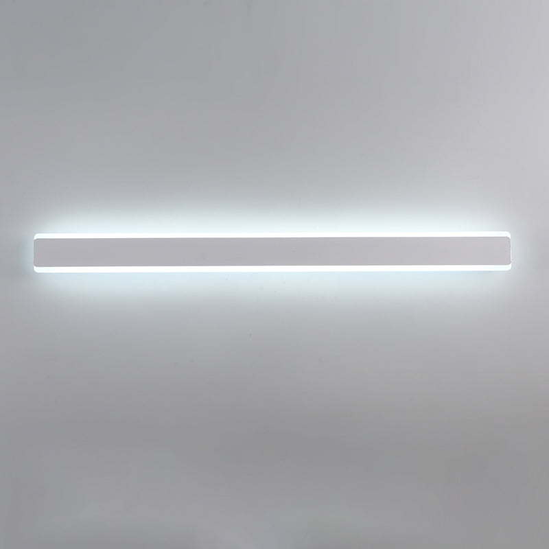 Metal Linear Wall Sconces Contemporary Style 1 Light Wall Light Fixture for Living Room