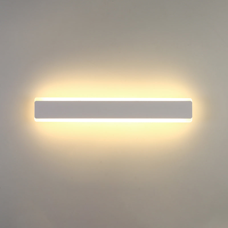 Metal Linear Wall Sconces Contemporary Style 1 Light Wall Light Fixture for Living Room