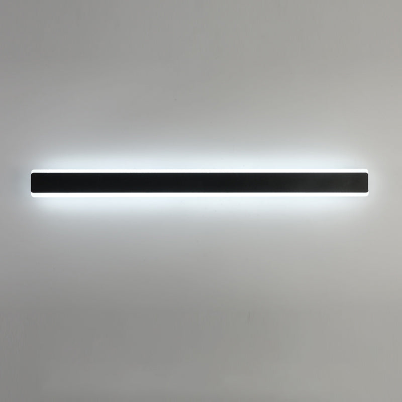 Metal Linear Wall Sconces Contemporary Style 1 Light Wall Light Fixture for Living Room