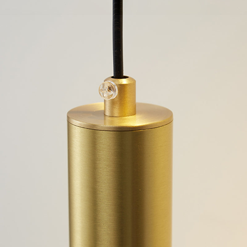 Iluminación de pared de cilindro de metal estilo contemporáneo 2 luces de luz de luz lámpara de pared