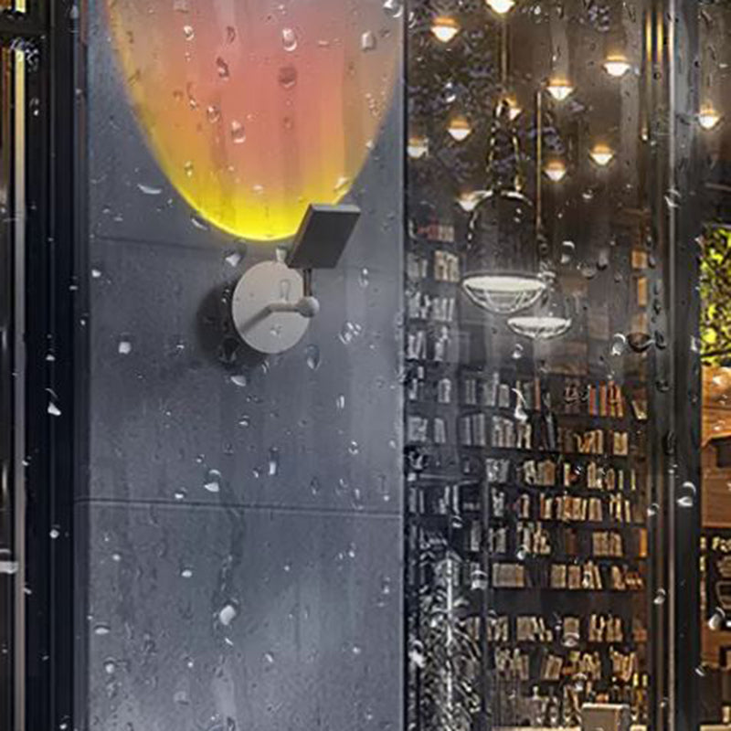 Éclairage mural géométrique en métal Style contemporain 1 luminaire mural lumineux