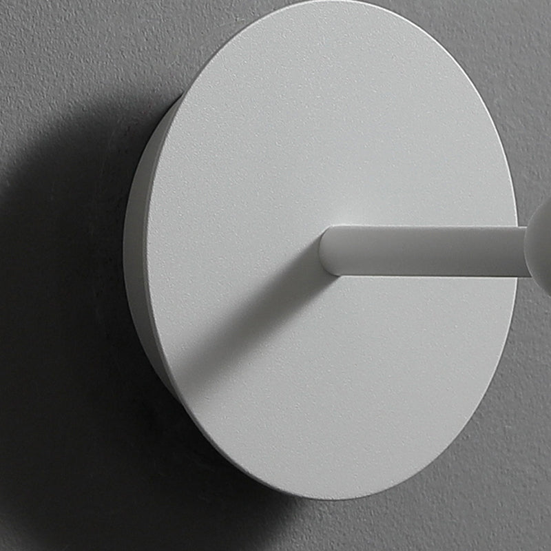 Éclairage mural géométrique en métal Style contemporain 1 luminaire mural lumineux