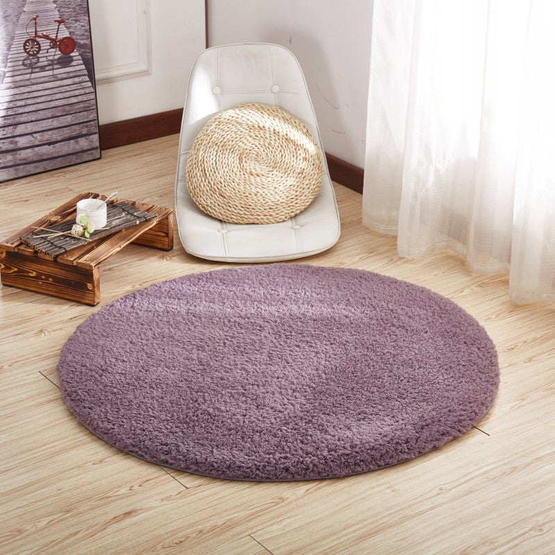 Modernist Carpet Polyester Casual Carpet Stain Resistant Carpet for Home Decor