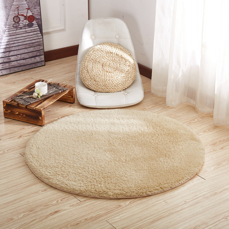 Modernist Carpet Polyester Casual Carpet Stain Resistant Carpet for Home Decor