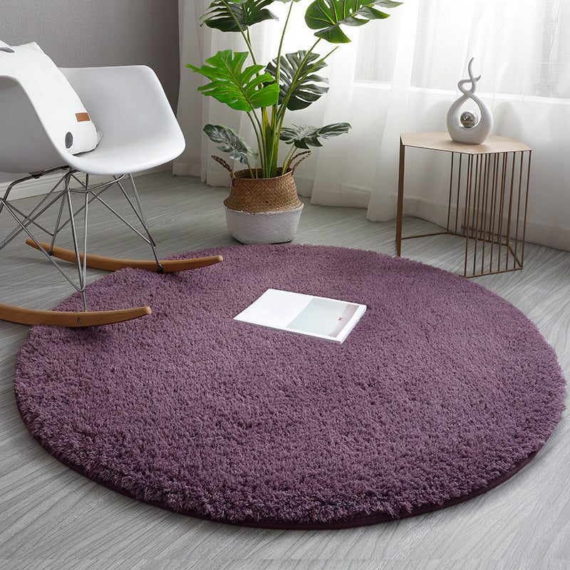 Modernist Carpet Polyester Casual Carpet Stain Resistant Carpet for Home Decor