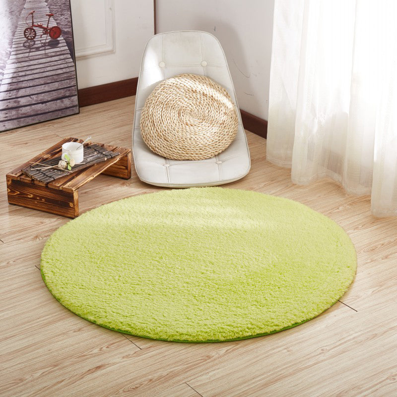 Modernist Carpet Polyester Casual Carpet Stain Resistant Carpet for Home Decor