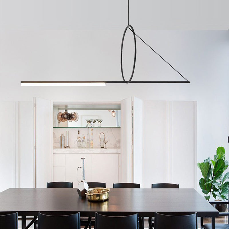 Aménagement de la lampe à gastronomie moderne