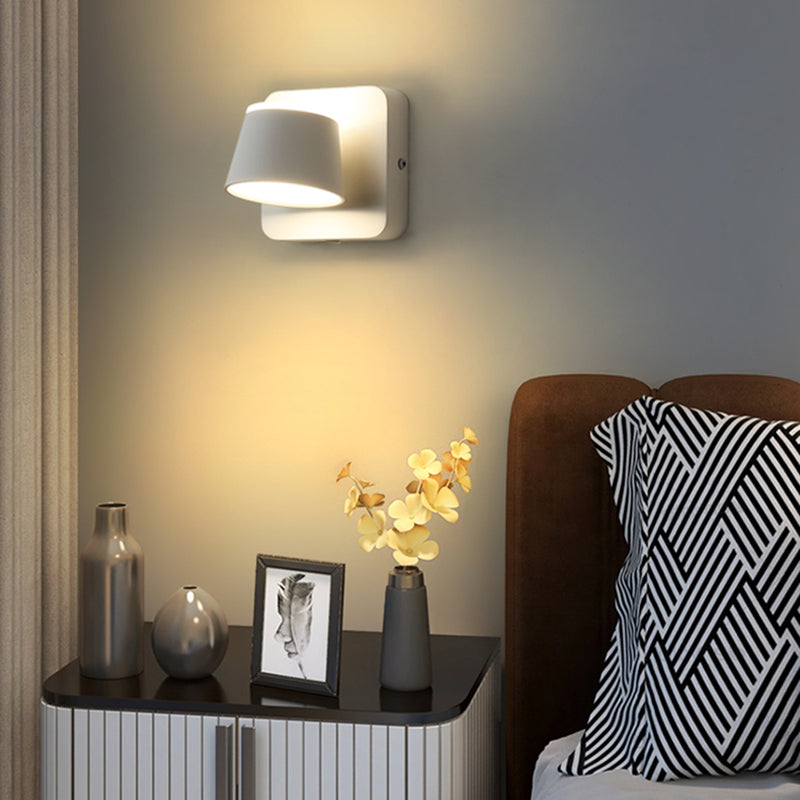 Bedside Modernist Wall Sconce Single Light LED Simple Wall Mounted Light