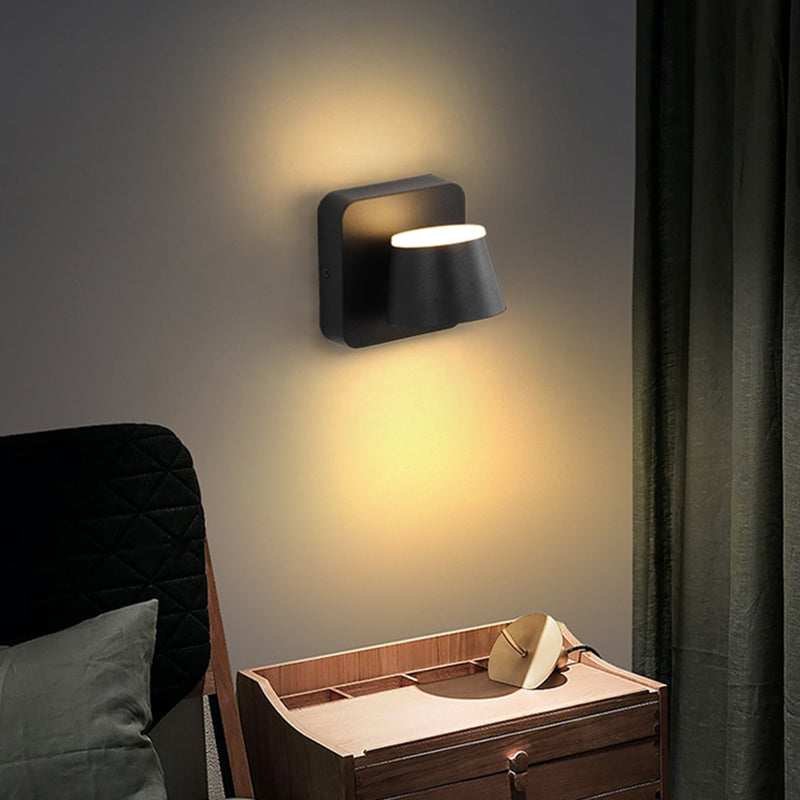 Nachts modernistischer Wandleuchten Ein leichtes LED -LED -LED -LEGELT