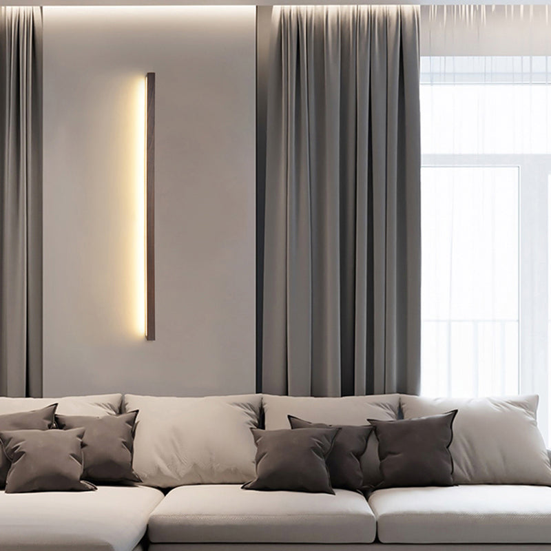 Living Room Wall Sconce Modern Wood Led Simple Wall Mounted Light Fixture