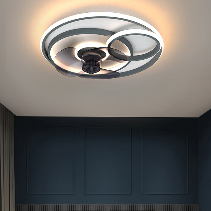 Plafond nordique plafond lampe à lampe ronde Round LED MUT MONTRE LECONTRE