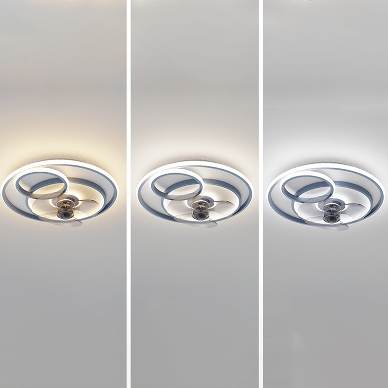 Plafond nordique plafond lampe à lampe ronde Round LED MUT MONTRE LECONTRE