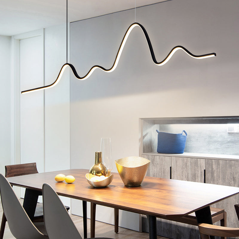 Éclairage d'île linéaire