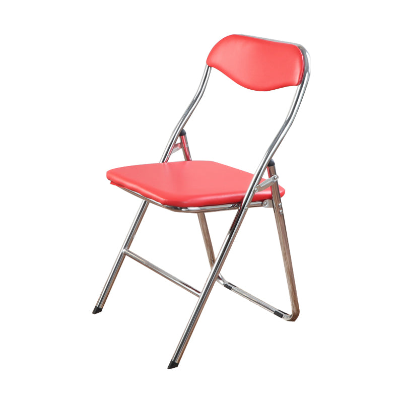 Accueil métal chaise latérale contemporaine pliante dos ouvert dinant la chaise latérale