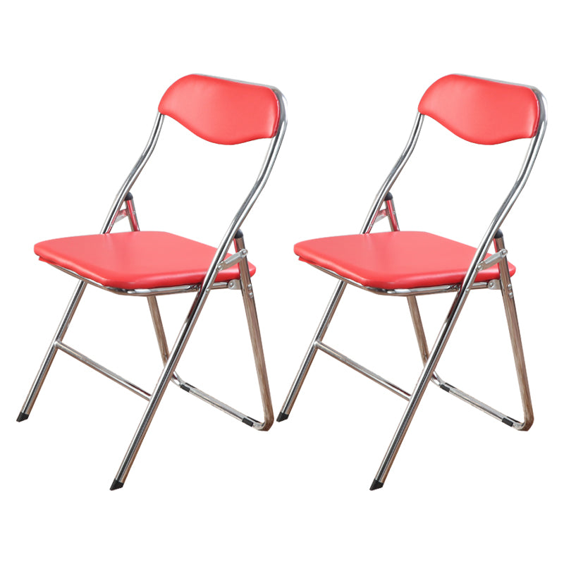 Accueil métal chaise latérale contemporaine pliante dos ouvert dinant la chaise latérale