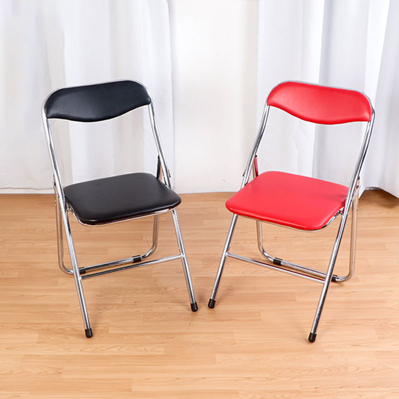 Accueil métal chaise latérale contemporaine pliante dos ouvert dinant la chaise latérale