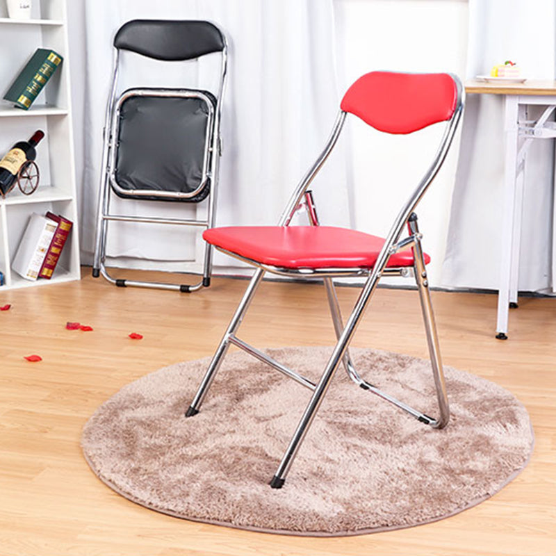 Accueil métal chaise latérale contemporaine pliante dos ouvert dinant la chaise latérale