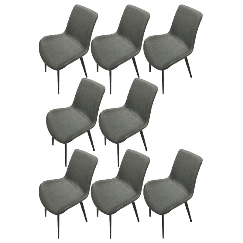 Chaises en métal de style contemporain, cuisine, salle à manger, fauteuil à dossier solide
