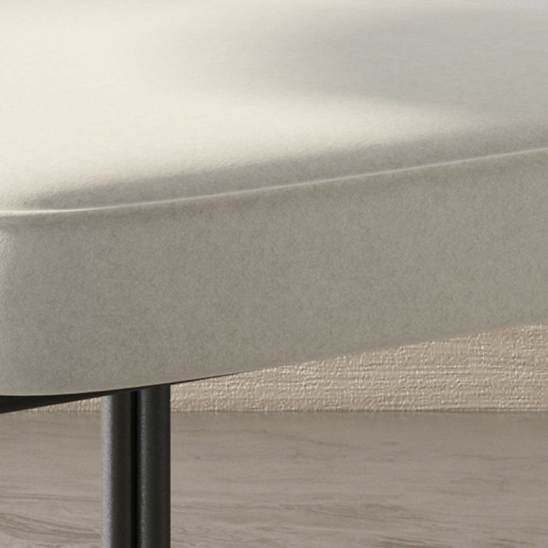 Terciopelo mate del final de la silla lateral del restaurante de la parte posterior abierta del estilo del diseñador que cena la silla
