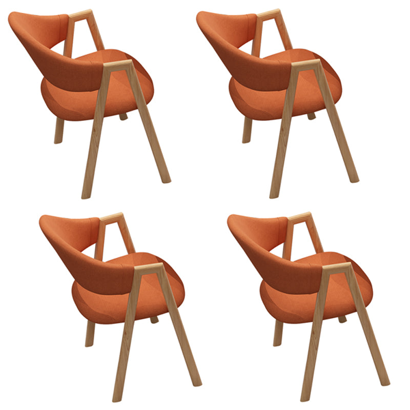Chaise de salle à manger contemporaine en métal, chaise latérale de salle à manger en velours pour usage domestique