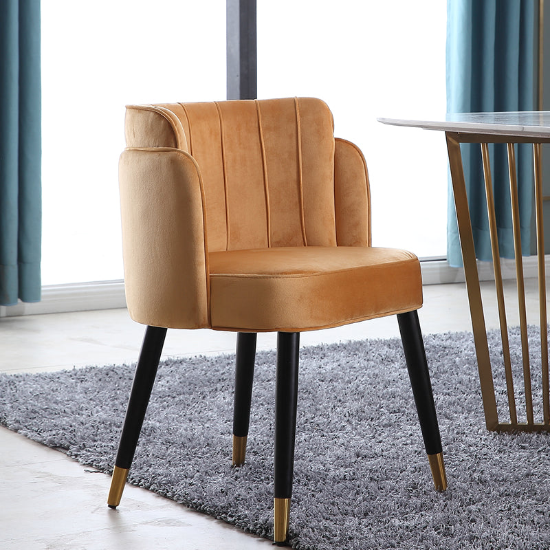 Scandinavian Style Ash Wood Chair Wingback Side Kitchen Dining Chairs Set