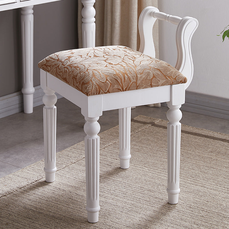 Modern Wood Dining Room Chair Open Back Single Dining Chair for Home Use