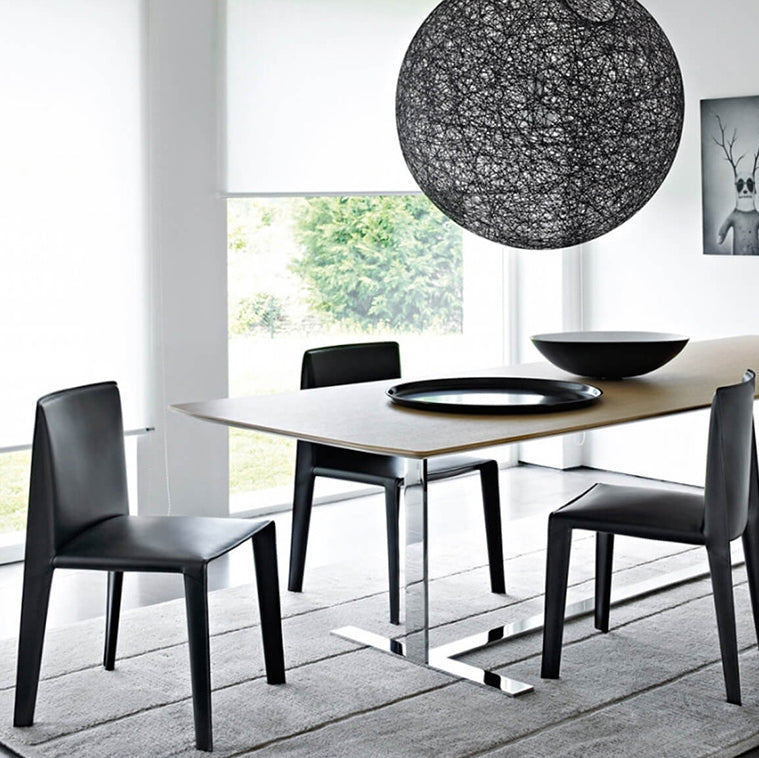 Silla lateral de estilo moderno para el hogar, silla tapizada de metal con respaldo sólido para comedor