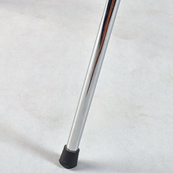 Silla lateral casera contemporánea Silla de comedor tapizada de metal con respaldo sólido
