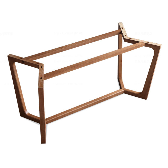 Mesa de comedor negra de piedra sinterizada Simplicicidad Mesa base de caballete para comedor
