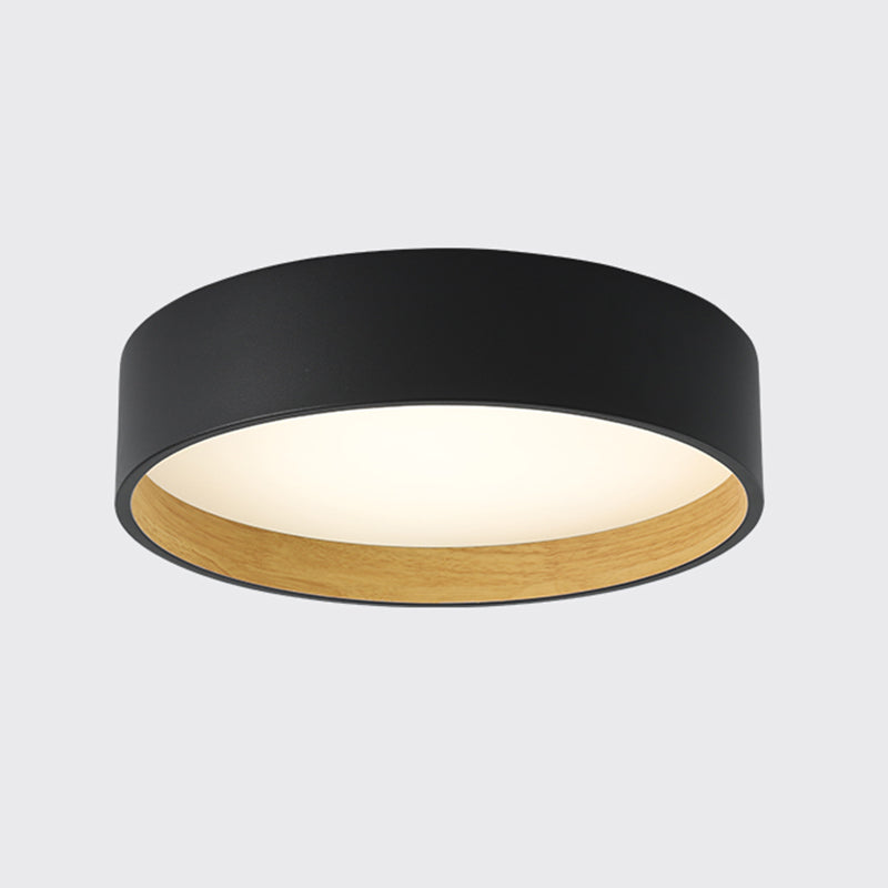 Wrought Iron LED Flush Mount in Modern Creative Style Acrylic Circular Ceiling Light