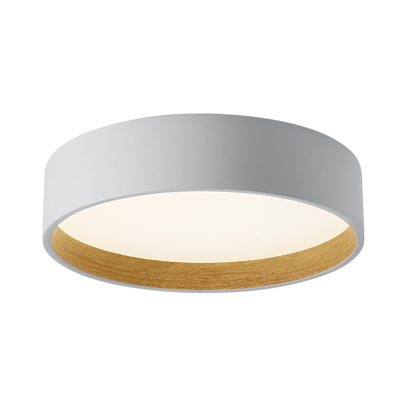 Wrought Iron LED Flush Mount in Modern Creative Style Acrylic Circular Ceiling Light