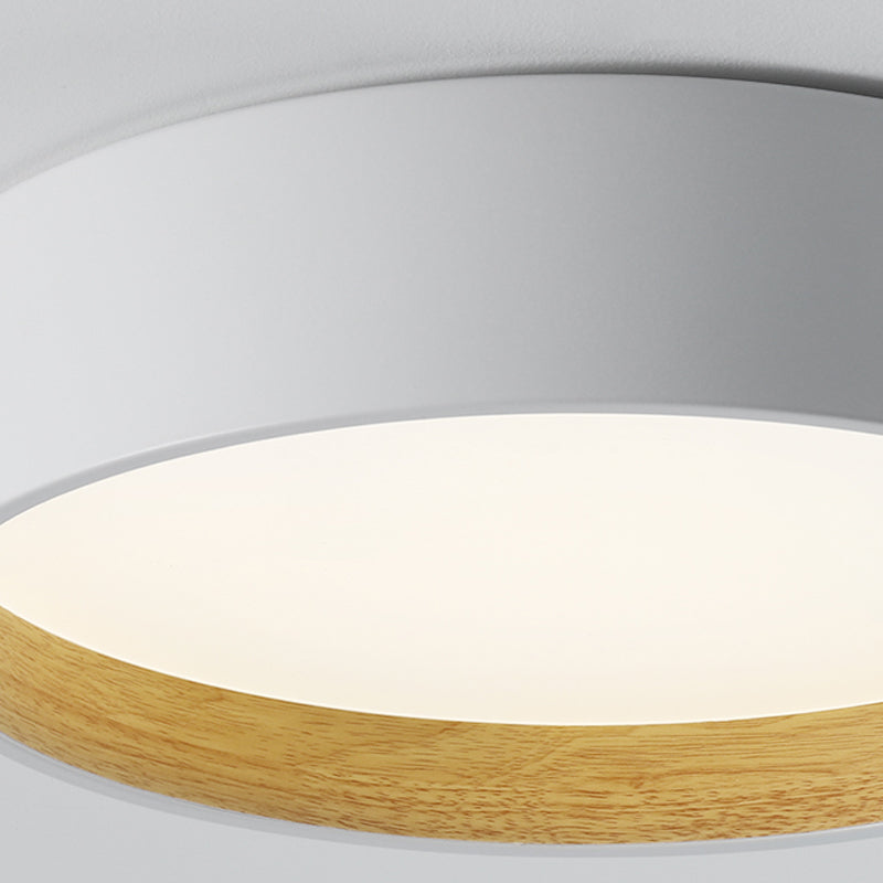 Wrought Iron LED Flush Mount in Modern Creative Style Acrylic Circular Ceiling Light