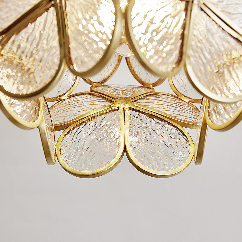 1 Light Unique Glass Wall Light Modern Style Wall Mount Light Fixture