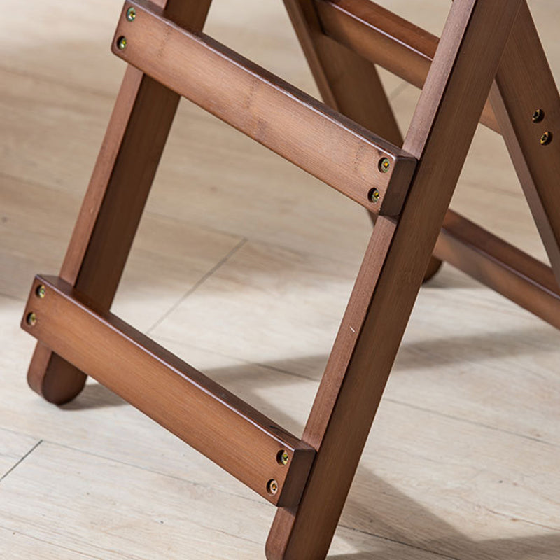 Armlose Holz-Barhocker im nordischen Stil, klappbare Thekenhocker, 1 Stück