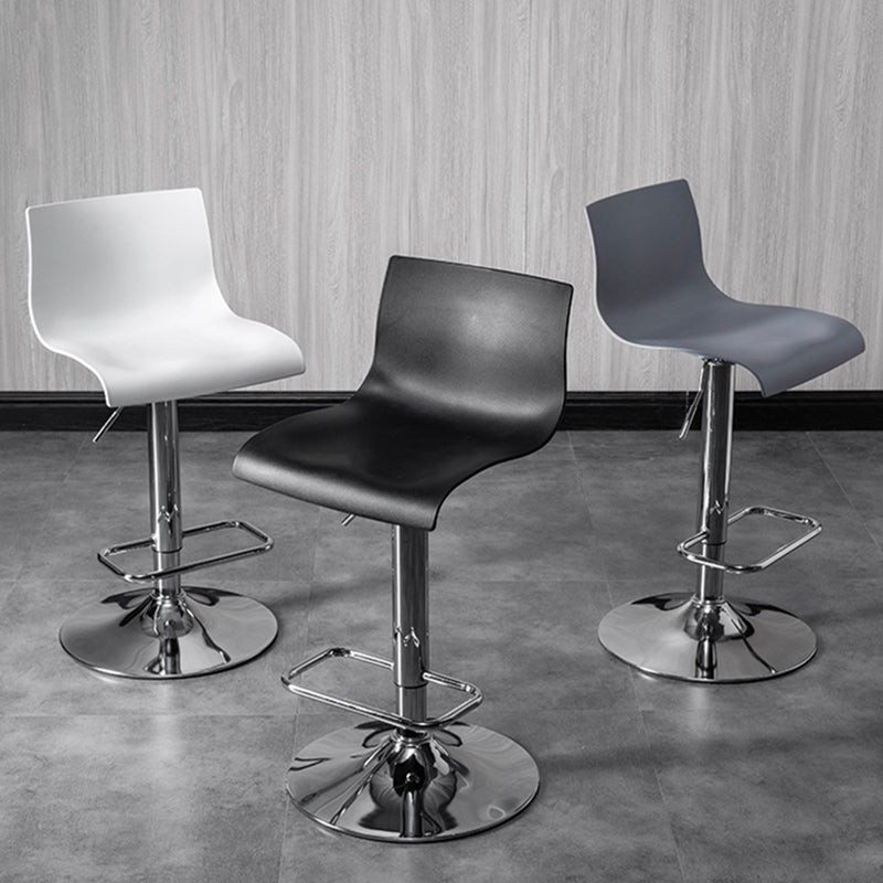 Barhocker im industriellen Stil für den Innenbereich, höhenverstellbar, drehbarer Barhocker, armloses Design