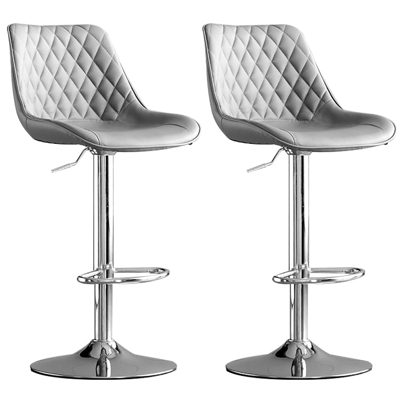 Dining Room Nordic Leather Bar Stool Modern Adjustable Height Stool