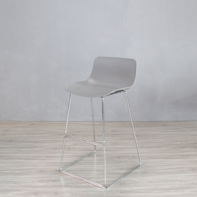 Industrialstil Barhosenmetall- und Plastikstuhl für Esszimmer