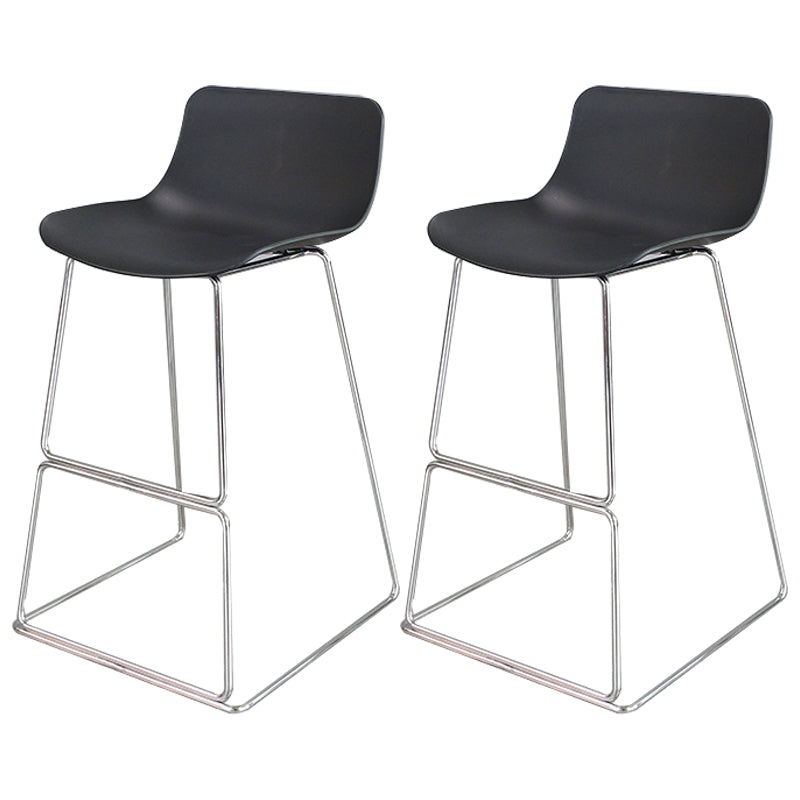 Industrialstil Barhosenmetall- und Plastikstuhl für Esszimmer