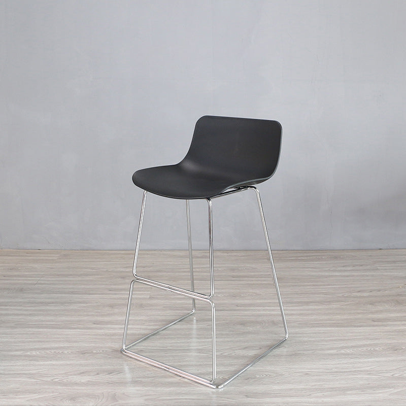 Industrialstil Barhosenmetall- und Plastikstuhl für Esszimmer