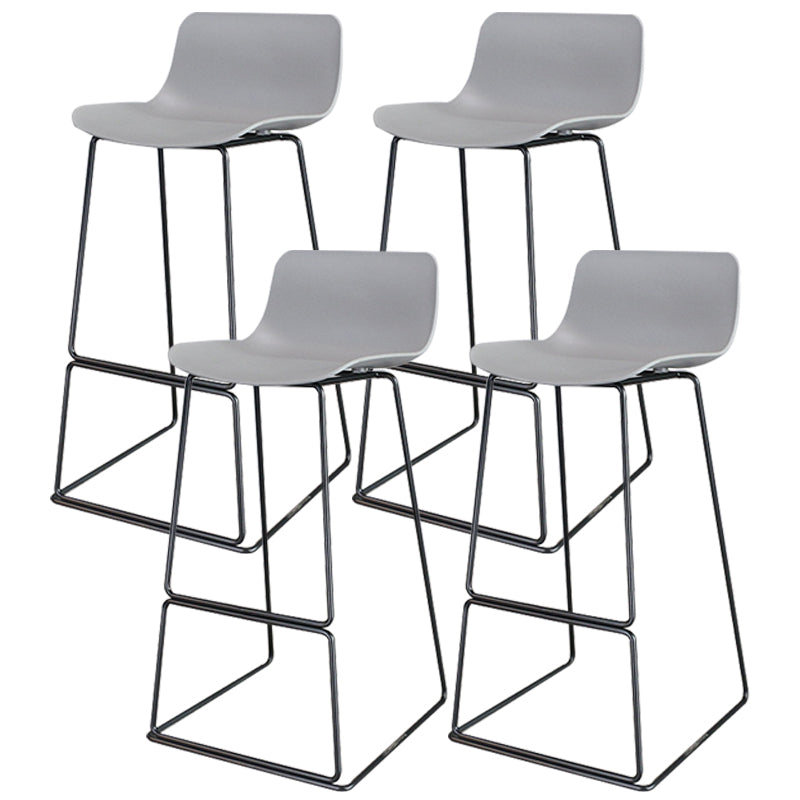 Industrialstil Barhosenmetall- und Plastikstuhl für Esszimmer