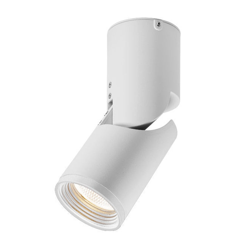 Modern Concise LED Ceiling Lamp Aluminium 1 Light Flush Mount for Clothing Store