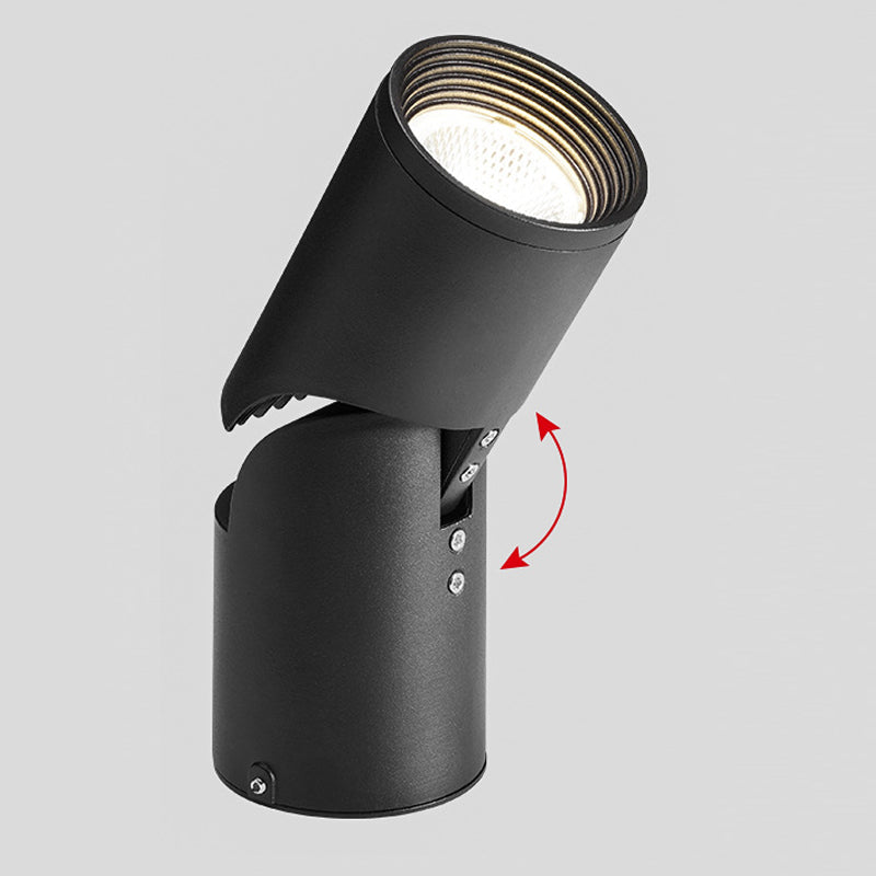 Modern Concise LED Ceiling Lamp Aluminium 1 Light Flush Mount for Clothing Store
