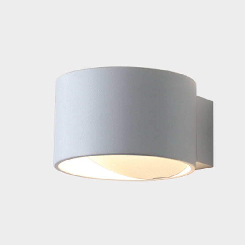 2 lichten metalen wandlicht moderne stijl geometrische vorm wandmontage verlichtingsarmatuur