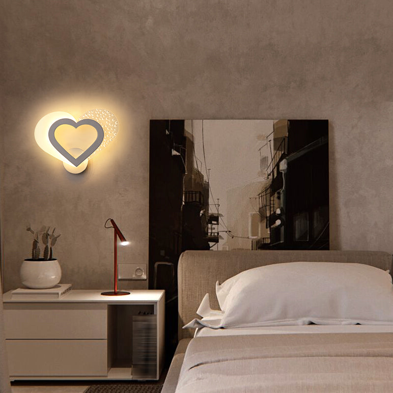 1 Mur géométrique léger style enfant Style en métal Moup Mont luminaire pour la chambre pour enfants